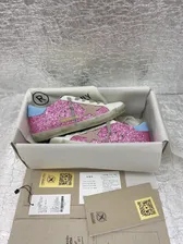 Кроссовки Golden Goose Superstar Glitter Pink/Blue