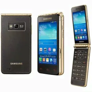 Samsung Galaxy Golden GT-I9235 Black Мобильный телефон раскладушка-0