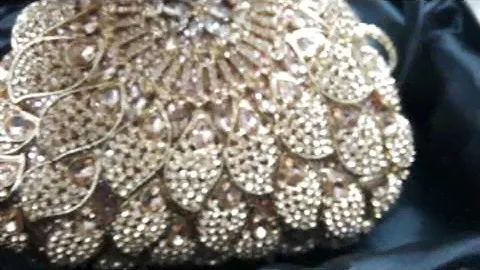 Famous Brand Designer Women Clutch Bag Crystal Evening Bags for Brides