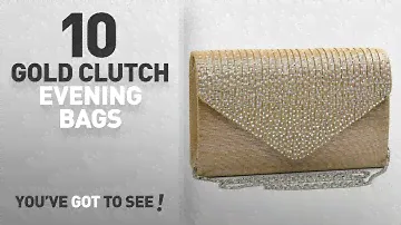 Top 10 Gold Clutch Evening Bags | New & Popular 2018