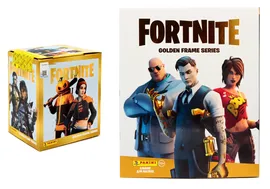 Бокс + Альбом Fortnite 3 Golden Frame Series от Panini