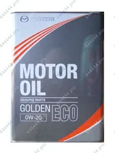 MAZDA GOLDEN ECO 0W20 4л синтетическое моторное масло