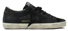 GOLDEN GOOSE SUPER STAR BLACK GLITTER