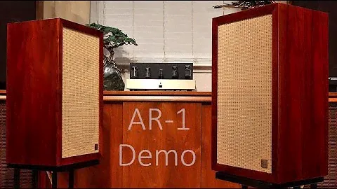 Acoustic Research AR-1 Speakers, Golden Tube SE-40, Vintage Hifi Demo - "Bitter Ballad"