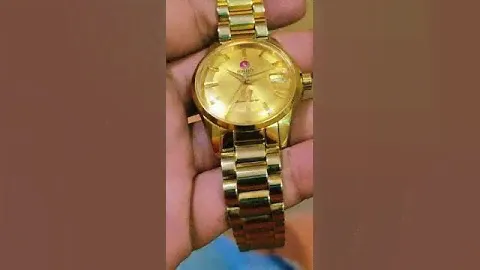 RADO Golden🐎Horse Limited Edition Full golden luxury Automatic watch.